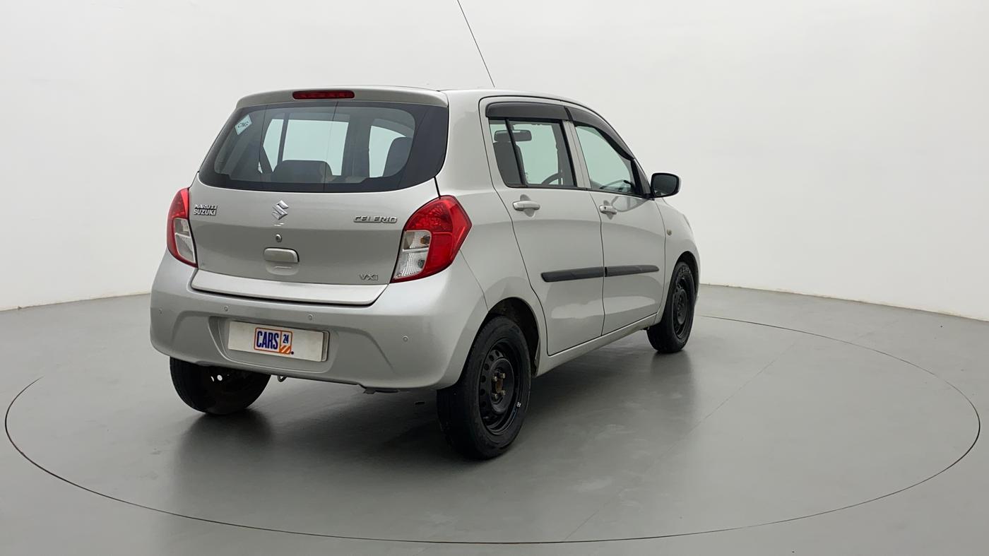 2018 Maruti Celerio VXI CNG D, CNG, Manual, 51,503 km, Right Back Diagonal