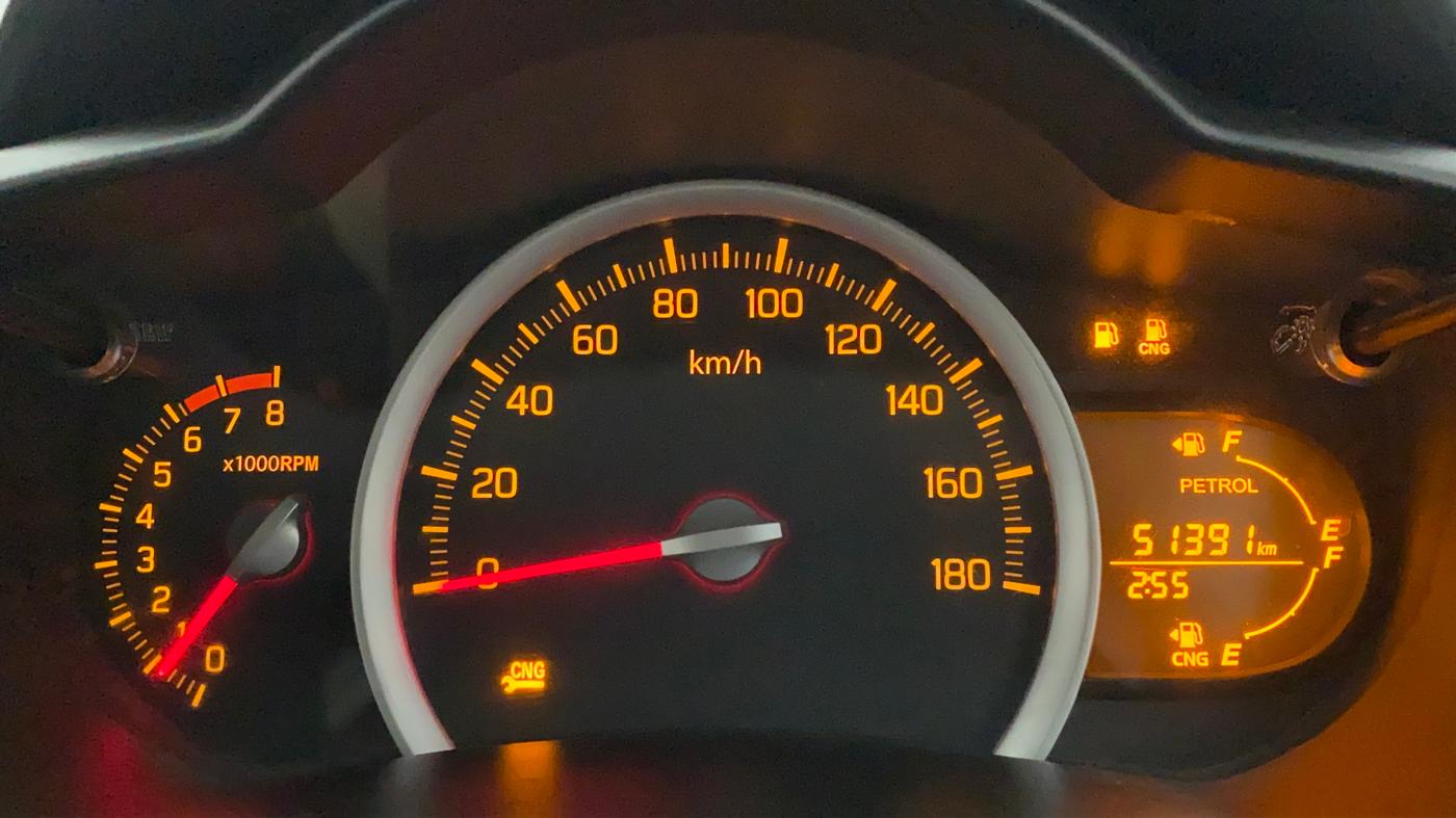 2018 Maruti Celerio VXI CNG D, CNG, Manual, 51,503 km, Odometer Image