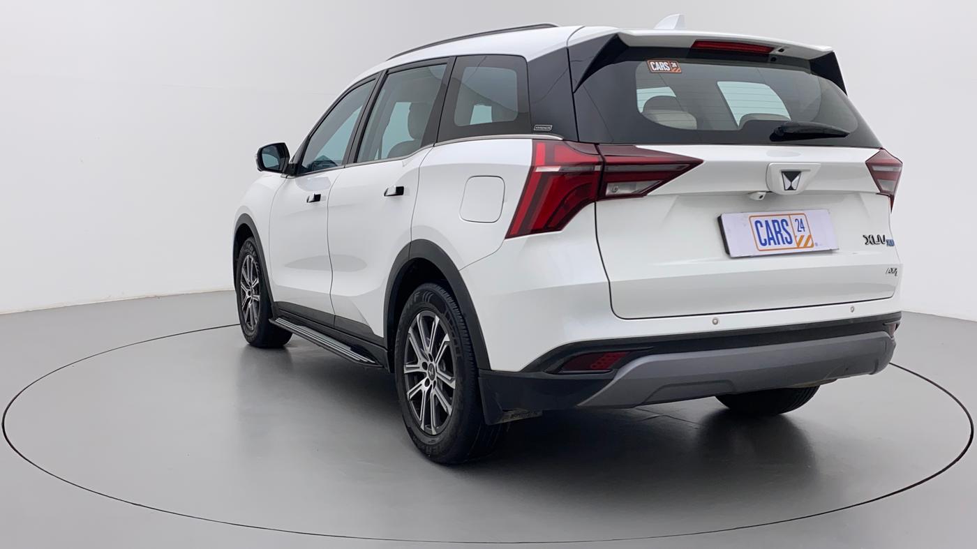 2021 Mahindra XUV700 AX 7 LUXURY P AT 7 STR, Petrol, Automatic, 38,824 km, Left Back Diagonal