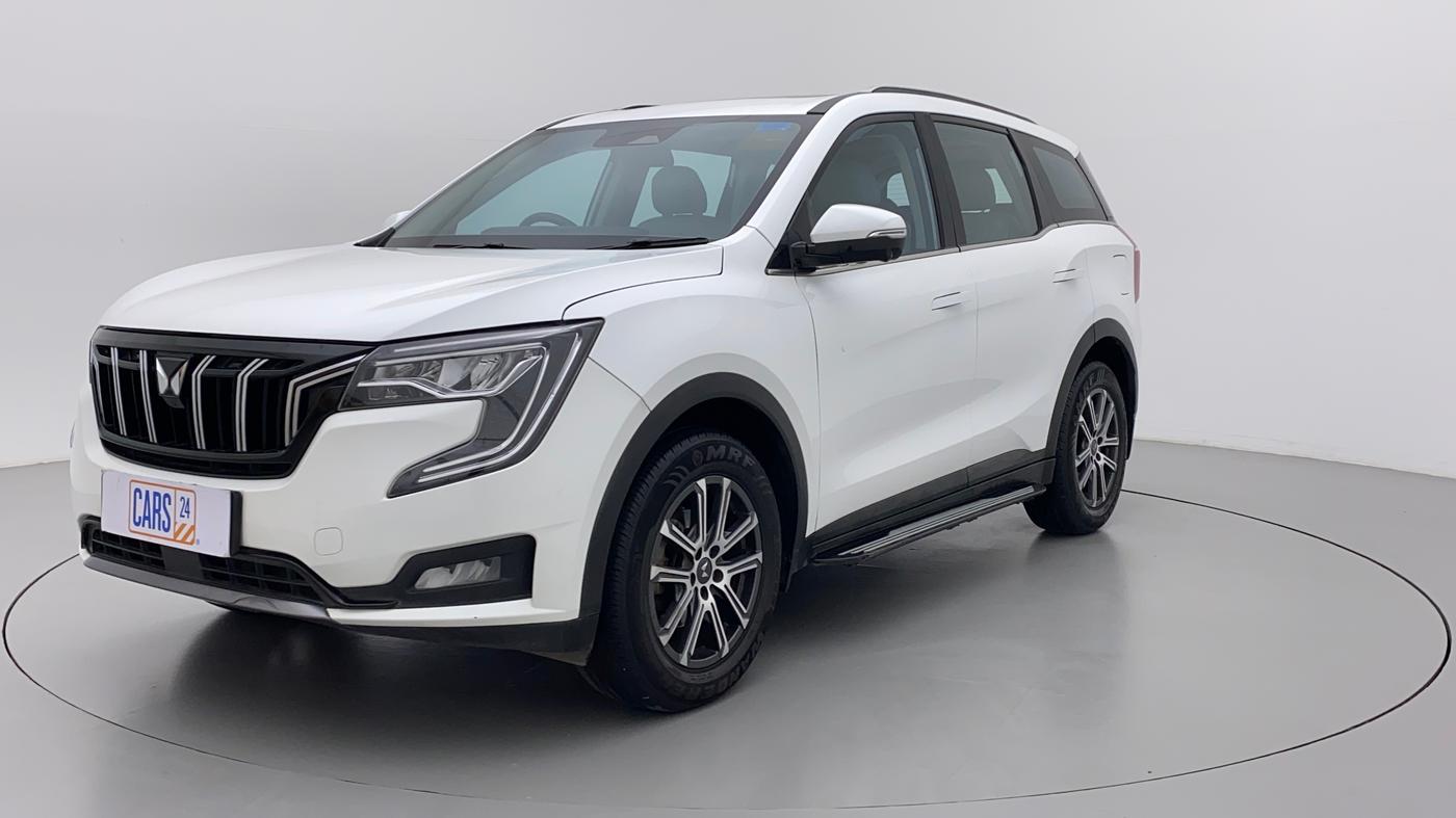 2021 Mahindra XUV700 AX 7 LUXURY P AT 7 STR, Petrol, Automatic, 38,824 km, Left Front Diagonal