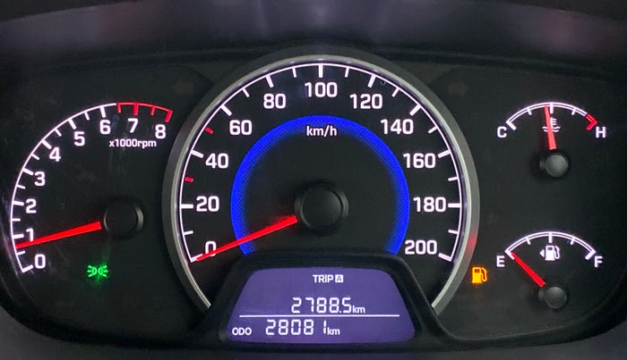 2018 Hyundai Grand i10 SPORTZ 1.2 KAPPA VTVT, Petrol, Manual, 28,081 km, Odometer Image