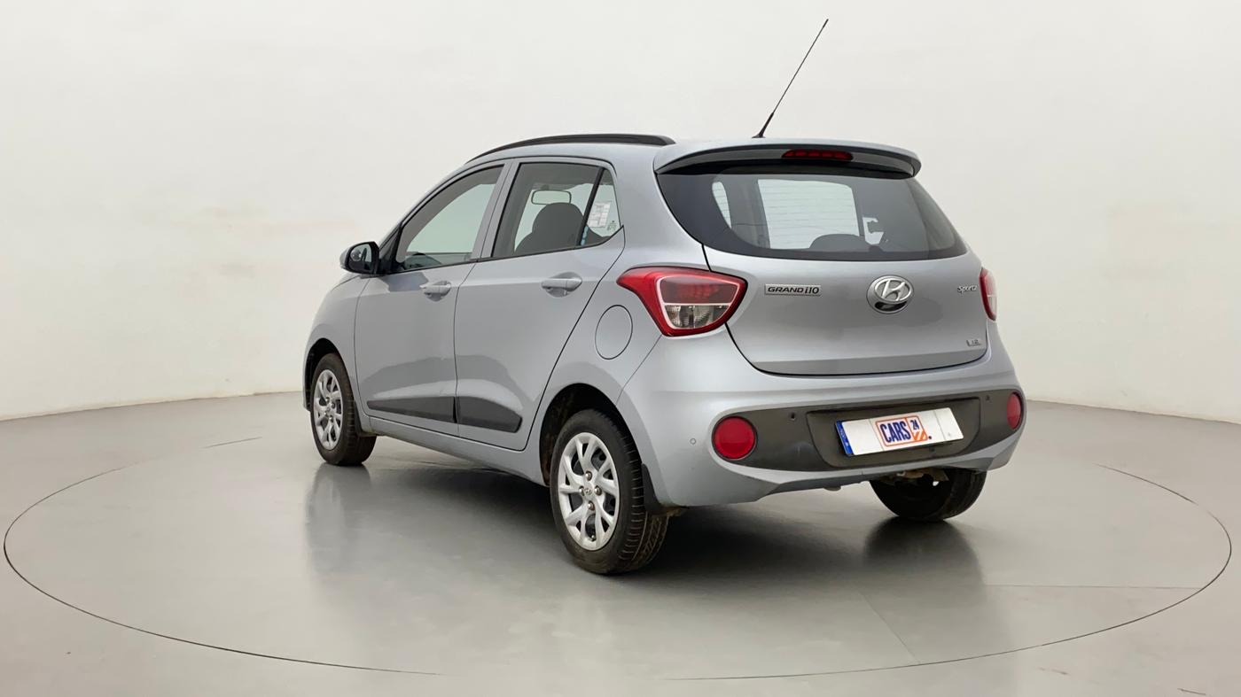2018 Hyundai Grand i10 SPORTZ 1.2 KAPPA VTVT, Petrol, Manual, 28,081 km, Left Back Diagonal
