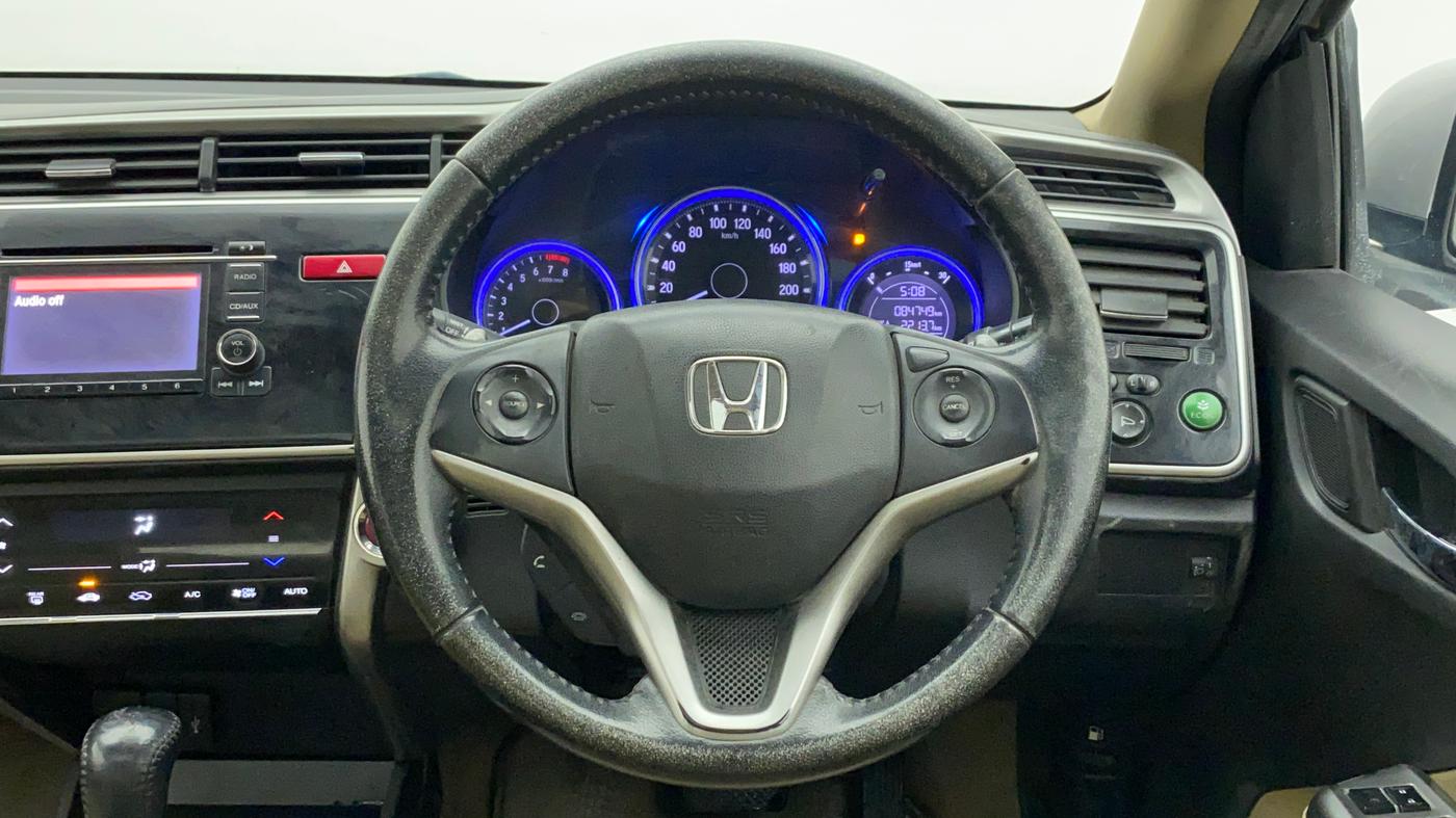 2014 Honda City 1.5L I-VTEC VX CVT, Petrol, Automatic, 84,879 km, Steering Wheel Close Up