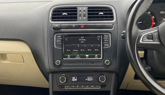 2017 Skoda Rapid STYLE 1.6 MPI MT, Petrol, Manual, 31,662 km, Air Conditioner
