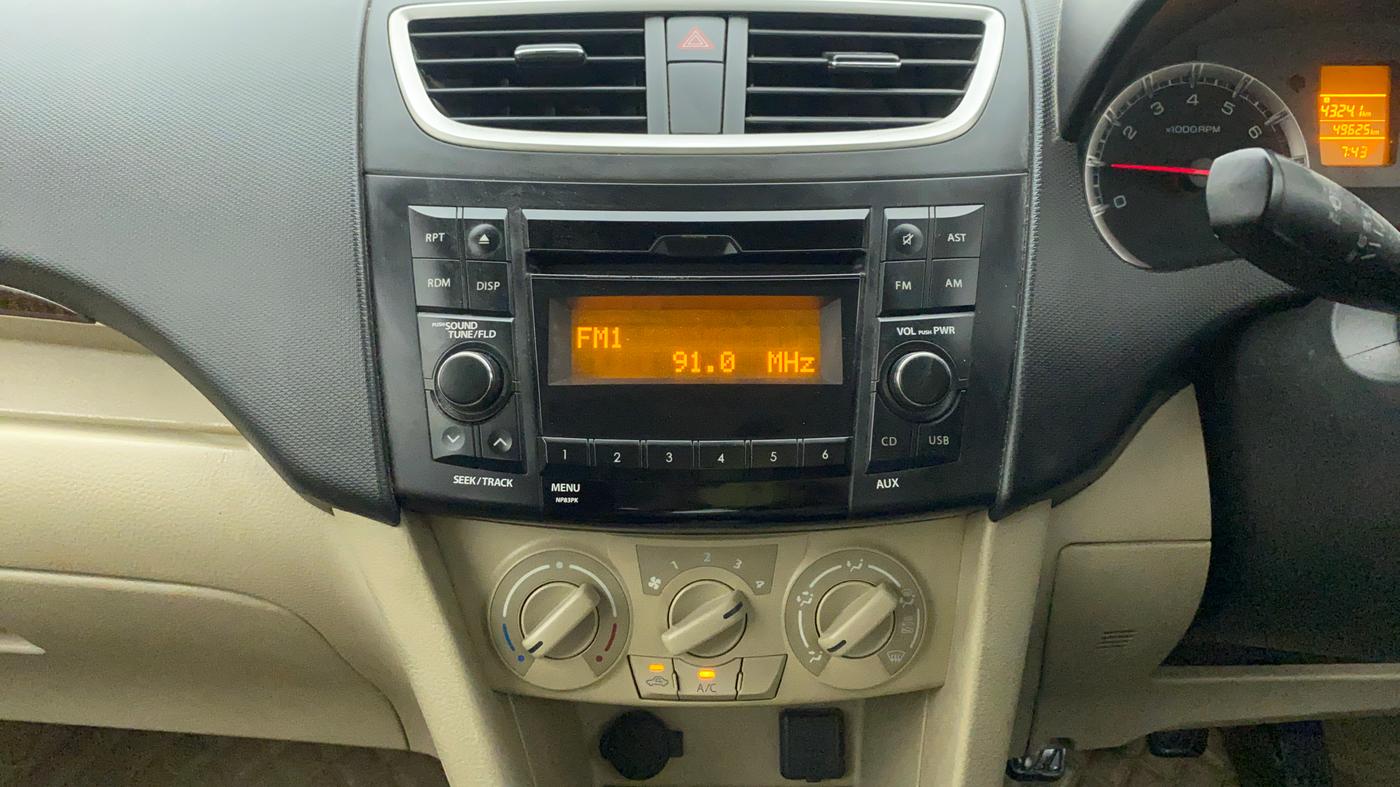 2015 Maruti Swift Dzire VXI, Petrol, Manual, 49,724 km, Air Conditioner
