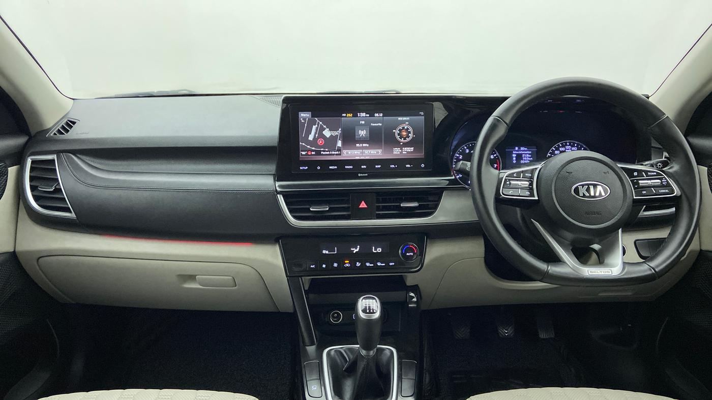 2019 KIA SELTOS HTX 1.5 PETROL MT, Petrol, Manual, 19,207 km, Dashboard
