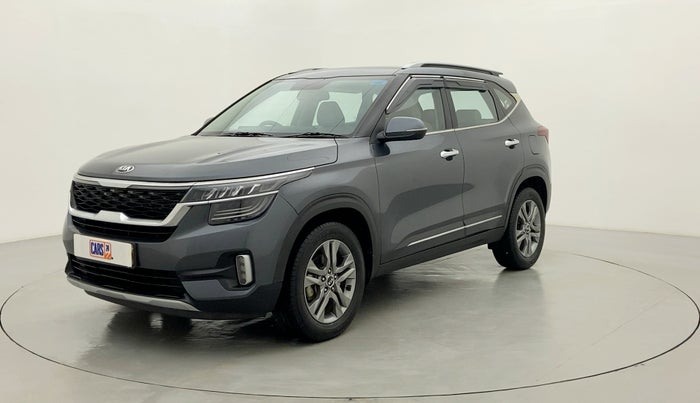 2019 KIA SELTOS HTX 1.5 PETROL MT, Petrol, Manual, 19,207 km, Left Front Diagonal