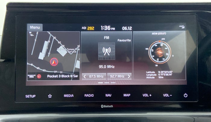 2019 KIA SELTOS HTX 1.5 PETROL MT, Petrol, Manual, 19,207 km, Infotainment System