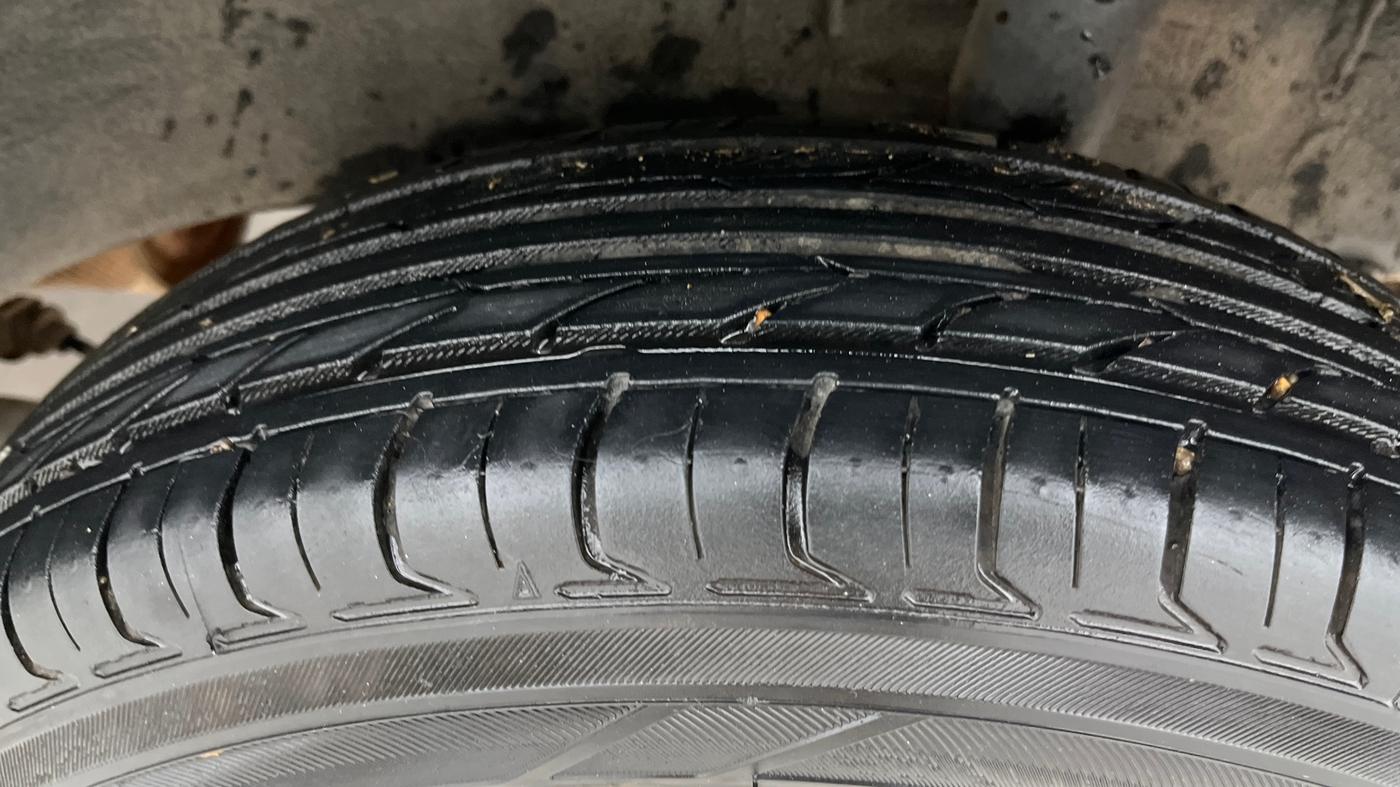 2017 Renault Kwid RXT 0.8, Petrol, Manual, 53,793 km, Left Rear Tyre Tread