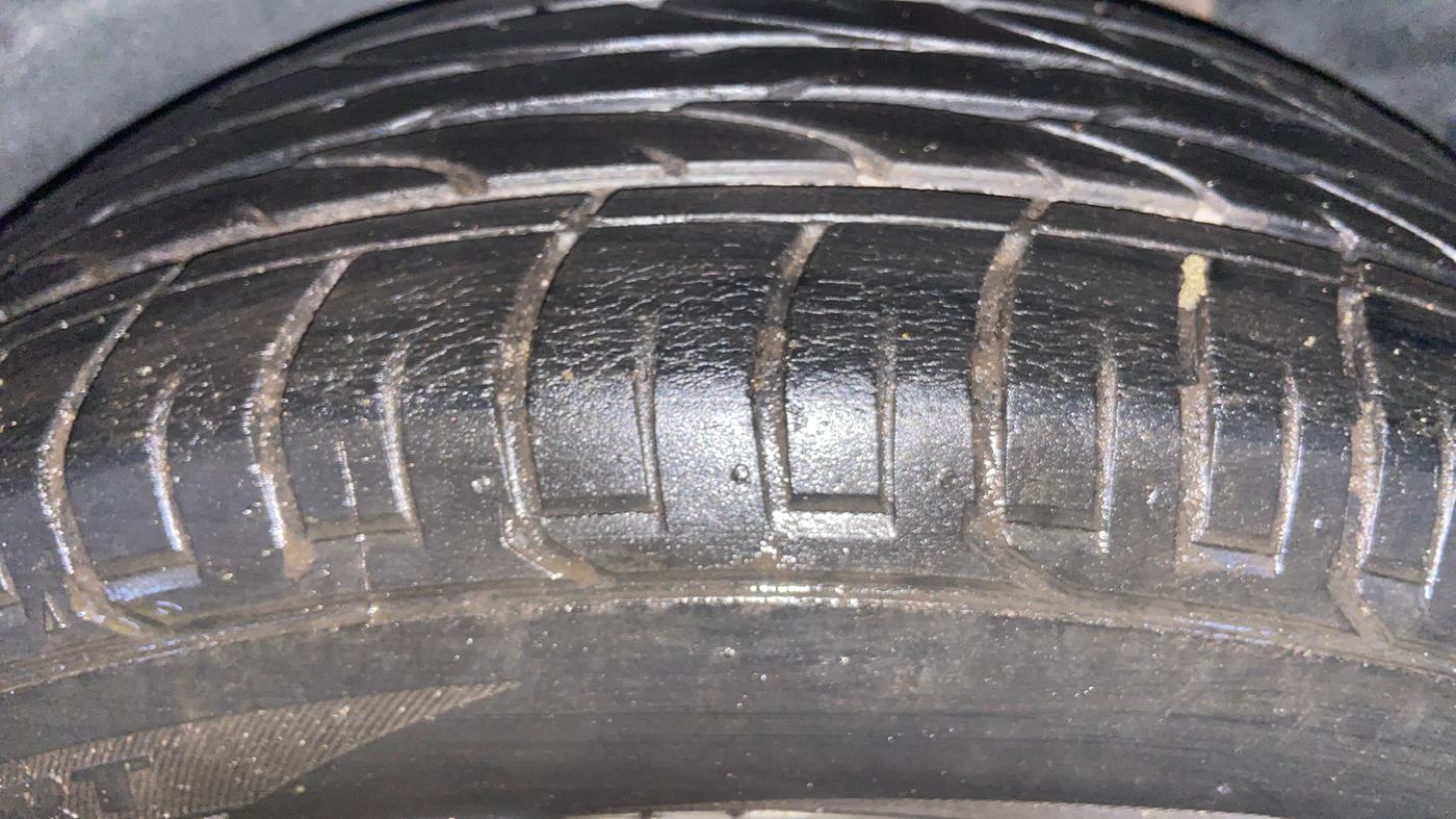 2018 Hyundai Creta SX AT 1.6 PETROL, Petrol, Automatic, 37,872 km, Left Rear Tyre Tread