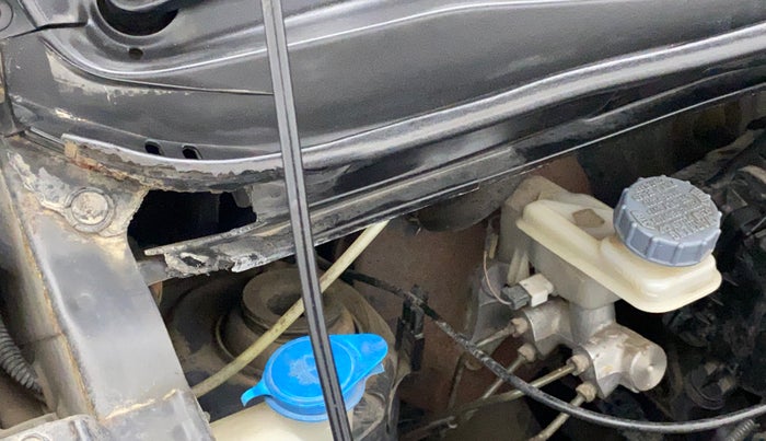 2013 Maruti Wagon R 1.0 LXI, Petrol, Manual, 48,403 km, Bonnet (hood) - Cowl vent panel has minor damage