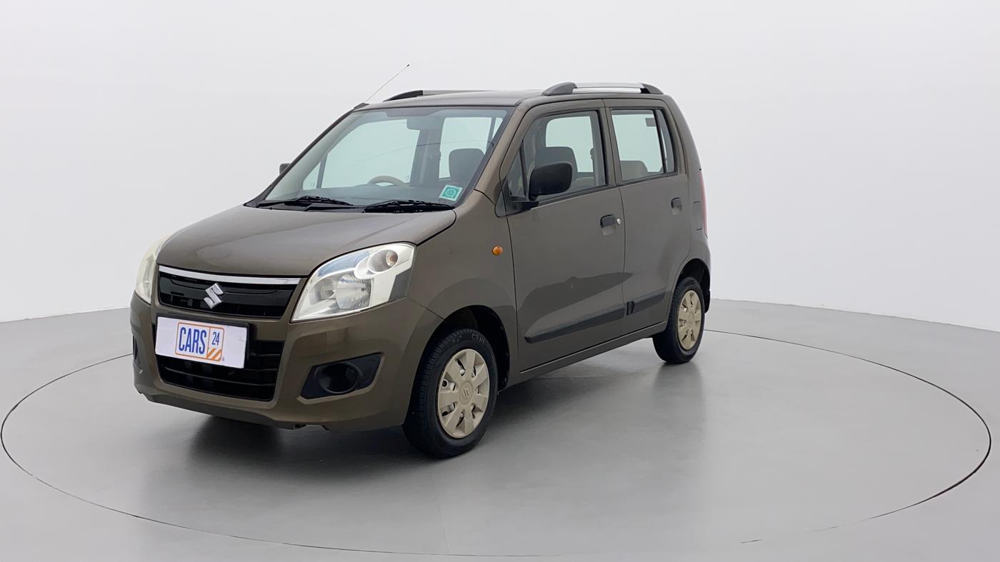 2013 Maruti Wagon R 1.0 LXI, Petrol, Manual, 48,403 km, Left Front Diagonal