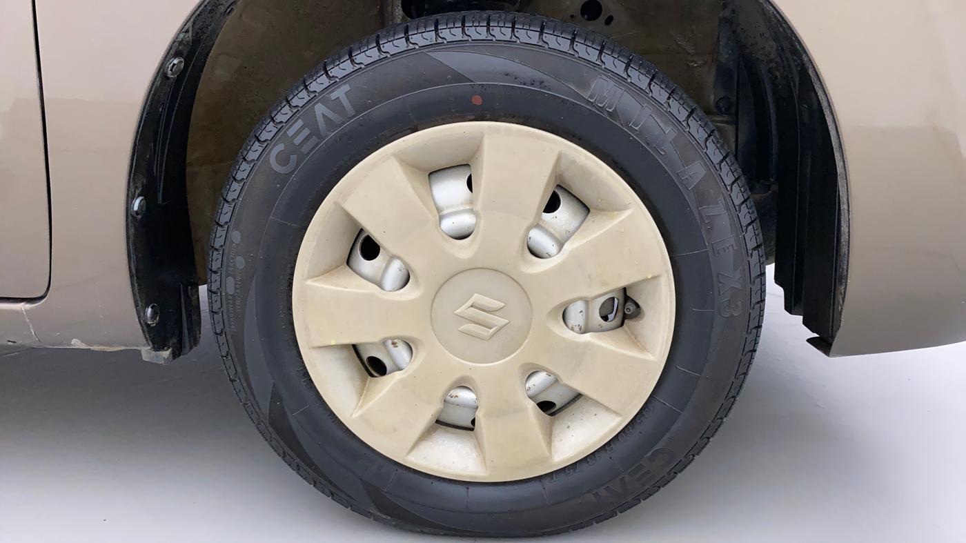 2013 Maruti Wagon R 1.0 LXI, Petrol, Manual, 48,403 km, Right Front Wheel