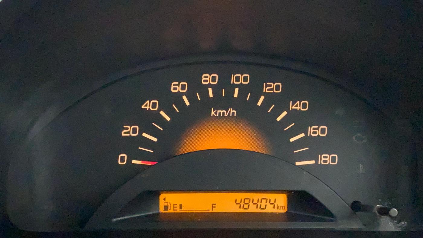 2013 Maruti Wagon R 1.0 LXI, Petrol, Manual, 48,403 km, Odometer Image
