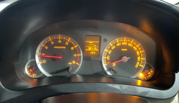 2014 Maruti Swift Dzire VXI, Petrol, Manual, 58,100 km, Odometer Image