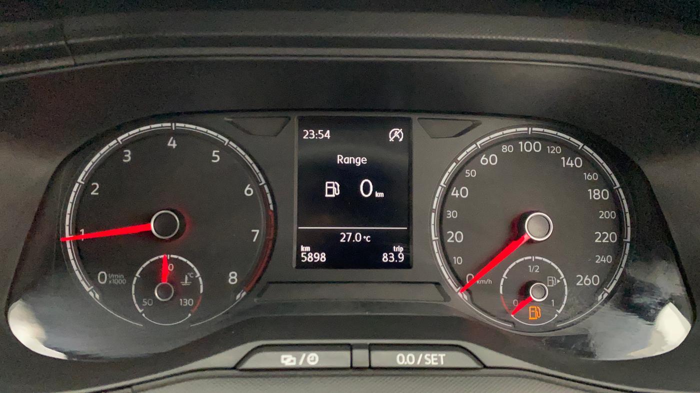 2024 Volkswagen TAIGUN COMFORTLINE 1.0 TSI MT, Petrol, Manual, 6,306 km, Odometer Image