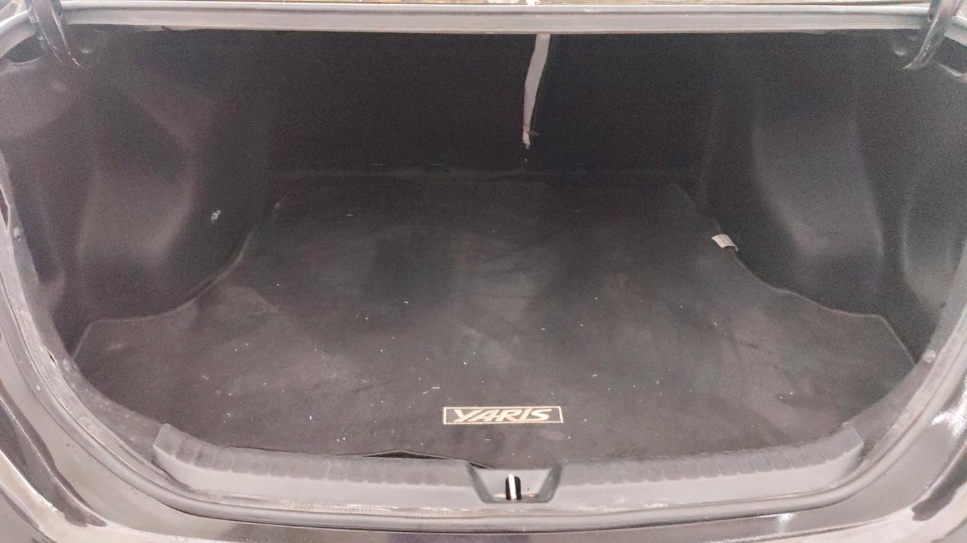 2018 Toyota YARIS G MT, Petrol, Manual, 78,015 km, Boot Inside