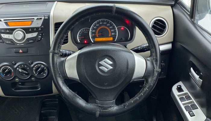 2014 Maruti Wagon R 1.0 VXI, Petrol, Manual, 50,250 km, Steering Wheel Close Up