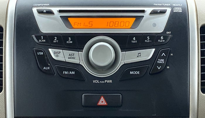 2014 Maruti Wagon R 1.0 VXI, Petrol, Manual, 50,250 km, Infotainment System
