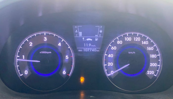 2013 Hyundai Verna FLUIDIC 1.6 CRDI SX, Diesel, Manual, 1,07,728 km, Odometer Image