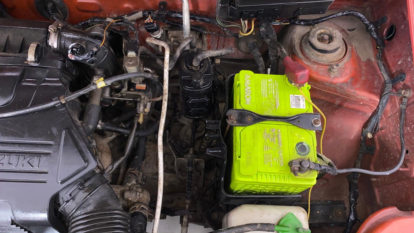 2014 Maruti Alto K10 VXI, Petrol, Manual, 64,768 km, Engine View - Left