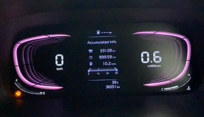 2022 KIA CARENS PRESTIGE PLUS 1.4 PETROL 7 STR, Petrol, Manual, 36,541 km, Odometer Image