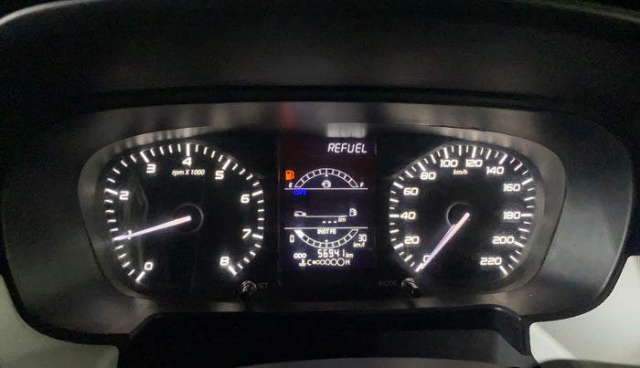 2022 Tata PUNCH PURE MT, Petrol, Manual, 56,933 km, Odometer Image