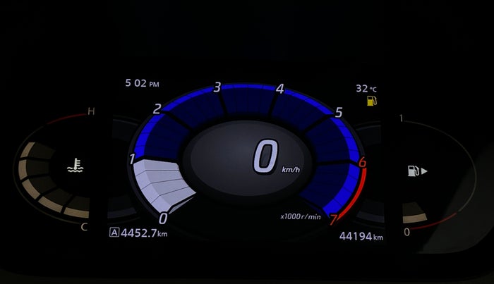 2022 Nissan MAGNITE XV MT, Petrol, Manual, 44,190 km, Odometer Image