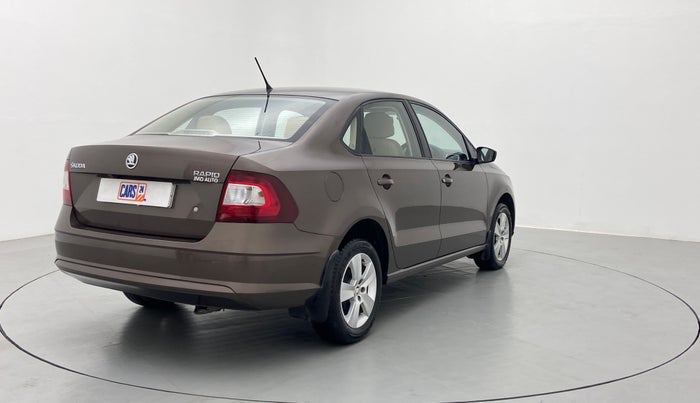 2020 Skoda Rapid 1.0 AMBITION TSI MT, Petrol, Manual, 8,005 km, Right Back Diagonal