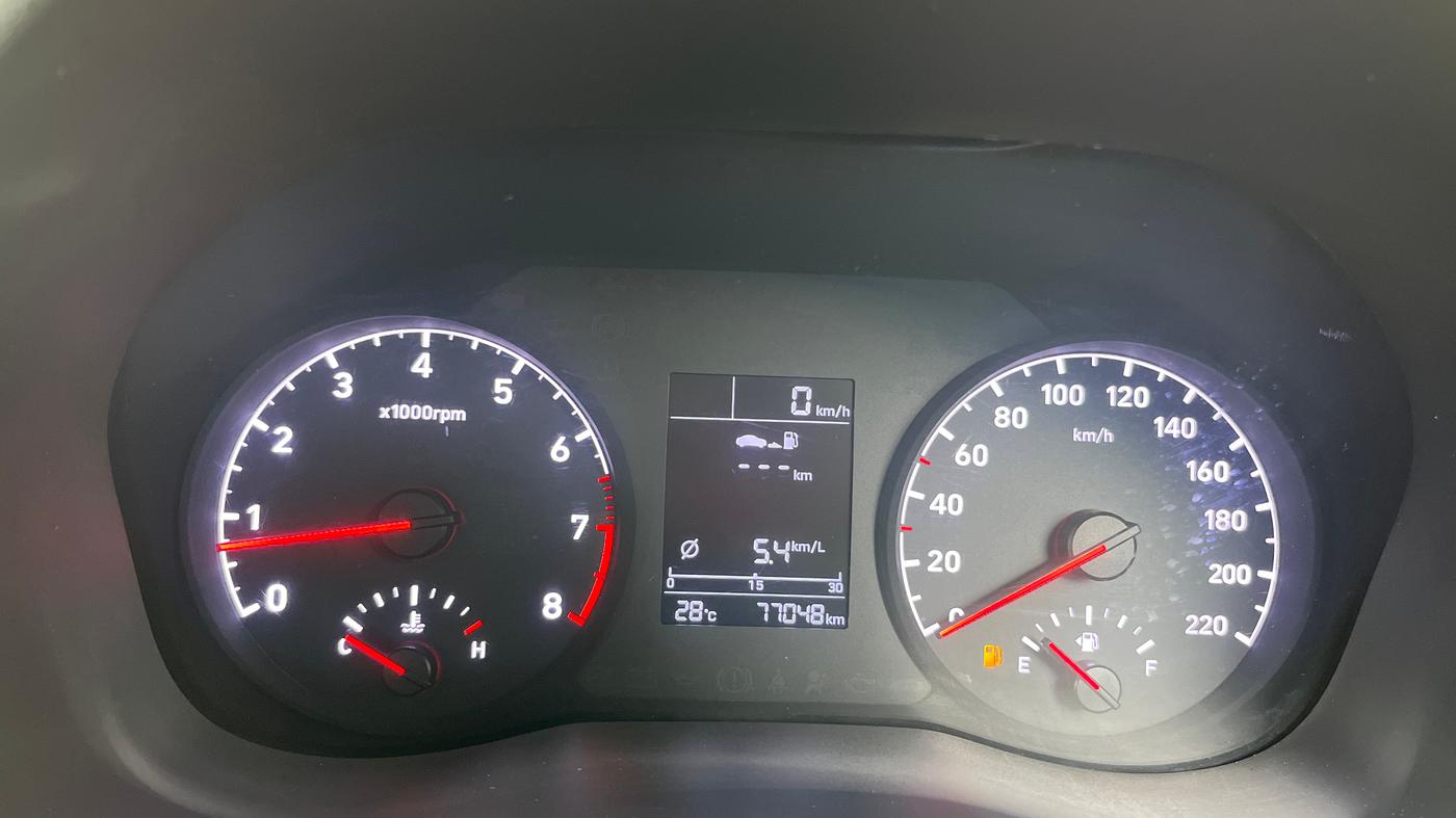 2017 Hyundai Verna 1.6 VTVT SX, Petrol, Manual, 77,047 km, Odometer Image