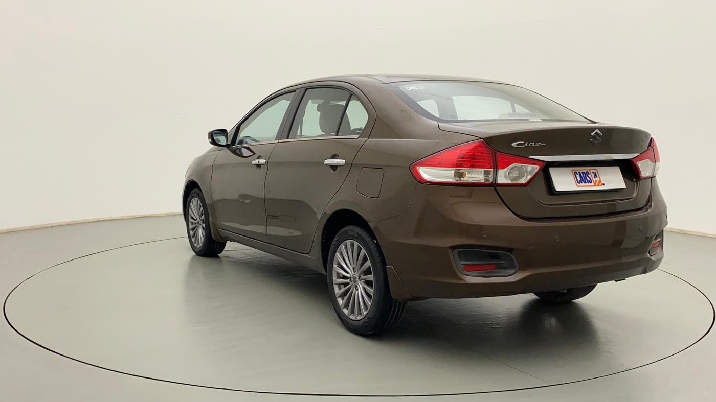 2017 Maruti Ciaz ALPHA 1.4 PETROL, Petrol, Manual, 65,385 km, Left Back Diagonal