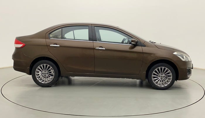 2017 Maruti Ciaz ALPHA 1.4 PETROL, Petrol, Manual, 65,385 km, Right Side View