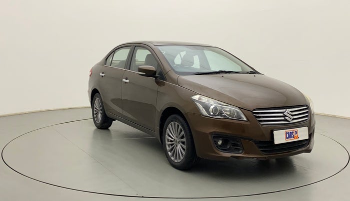 2017 Maruti Ciaz ALPHA 1.4 PETROL, Petrol, Manual, 65,385 km, Right Front Diagonal