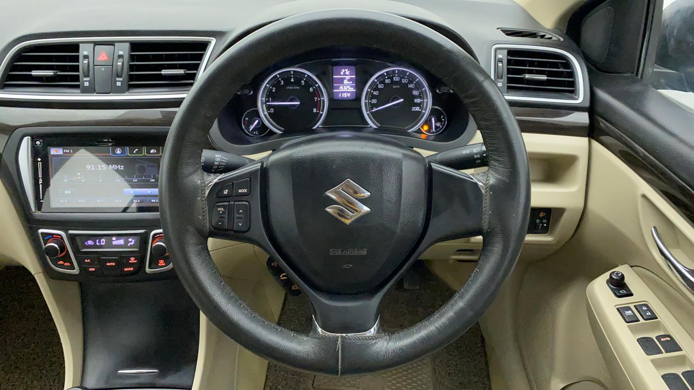 2018 Maruti Ciaz ALPHA 1.4 VVT, Petrol, Manual, 15,550 km, Steering Wheel Close Up