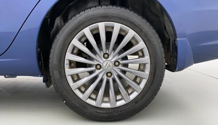 2018 Maruti Ciaz ALPHA 1.4 VVT, Petrol, Manual, 15,550 km, Left Rear Wheel