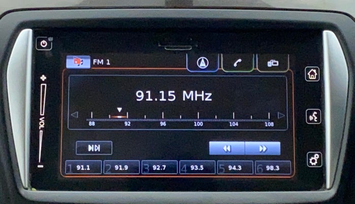 2018 Maruti Ciaz ALPHA 1.4 VVT, Petrol, Manual, 15,550 km, Infotainment System