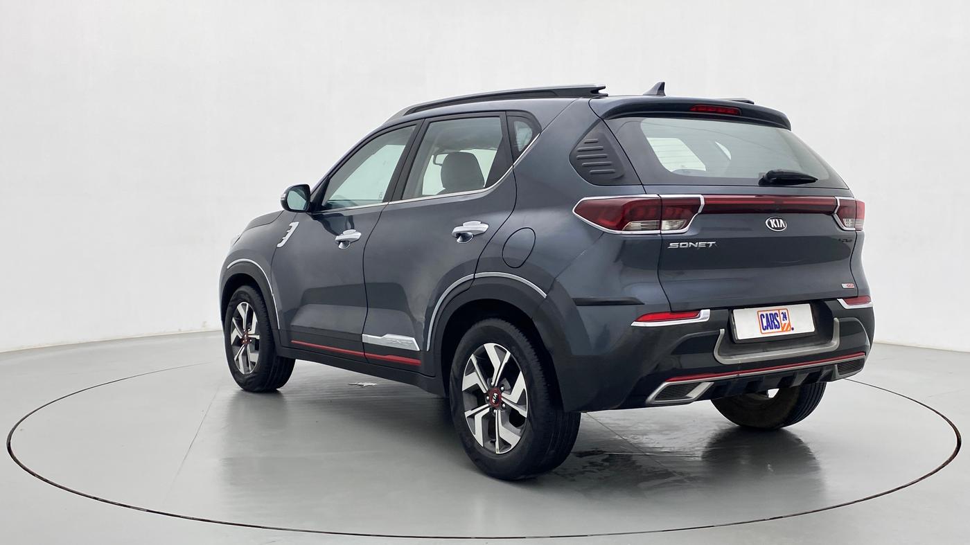 2020 KIA SONET GTX PLUS 1.0 IMT, Petrol, Manual, 31,724 km, Left Back Diagonal
