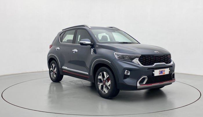 2020 KIA SONET GTX PLUS 1.0 IMT, Petrol, Manual, 31,724 km, Right Front Diagonal