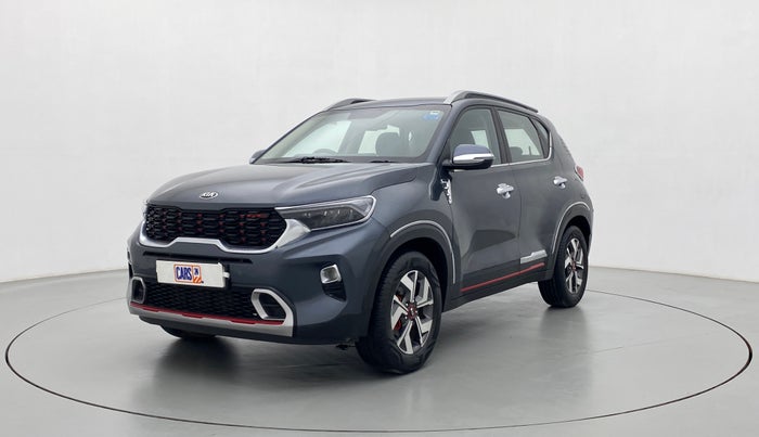 2020 KIA SONET GTX PLUS 1.0 IMT, Petrol, Manual, 31,724 km, Left Front Diagonal