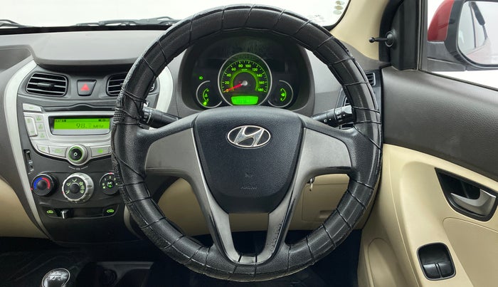 2014 Hyundai Eon SPORTZ, Petrol, Manual, 73,879 km, Steering Wheel Close Up