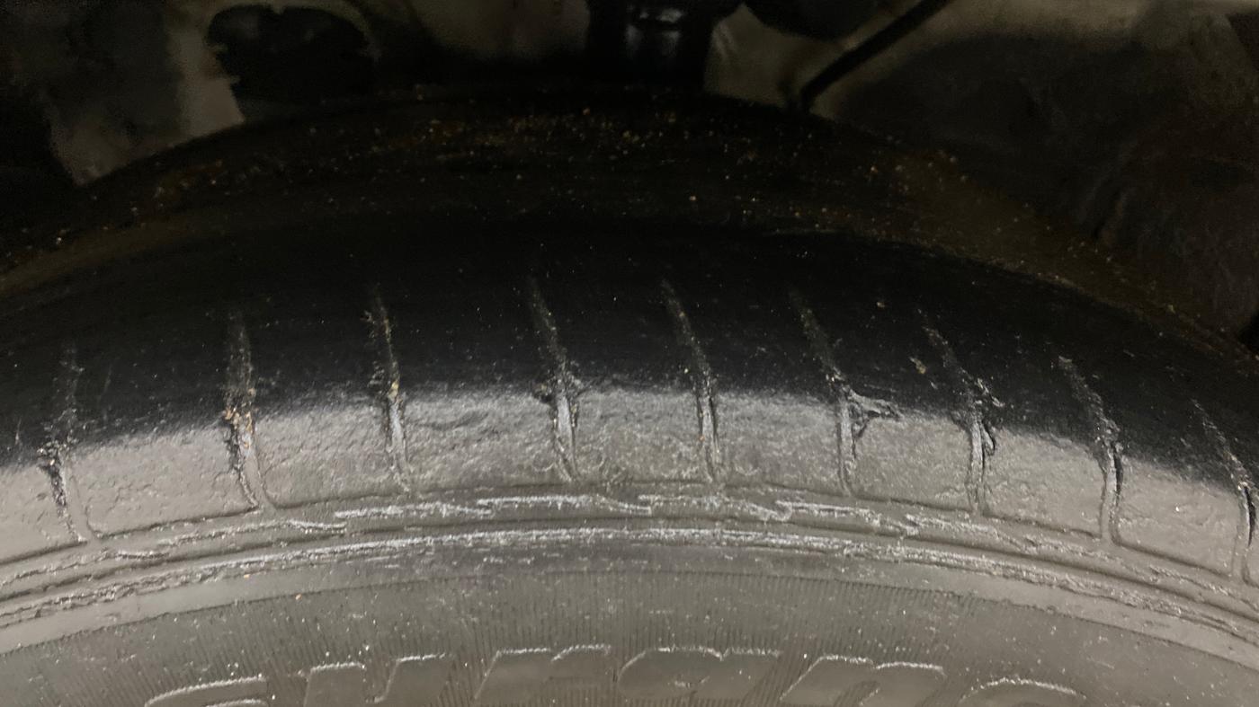 2021 KIA SELTOS HTX IVT 1.5 PETROL, Petrol, Automatic, 70,627 km, Left Front Tyre Tread