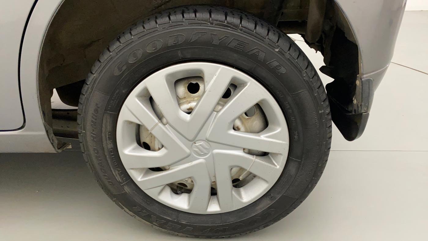 2012 Maruti Wagon R 1.0 LXI, Petrol, Manual, 55,590 km, Left Rear Wheel