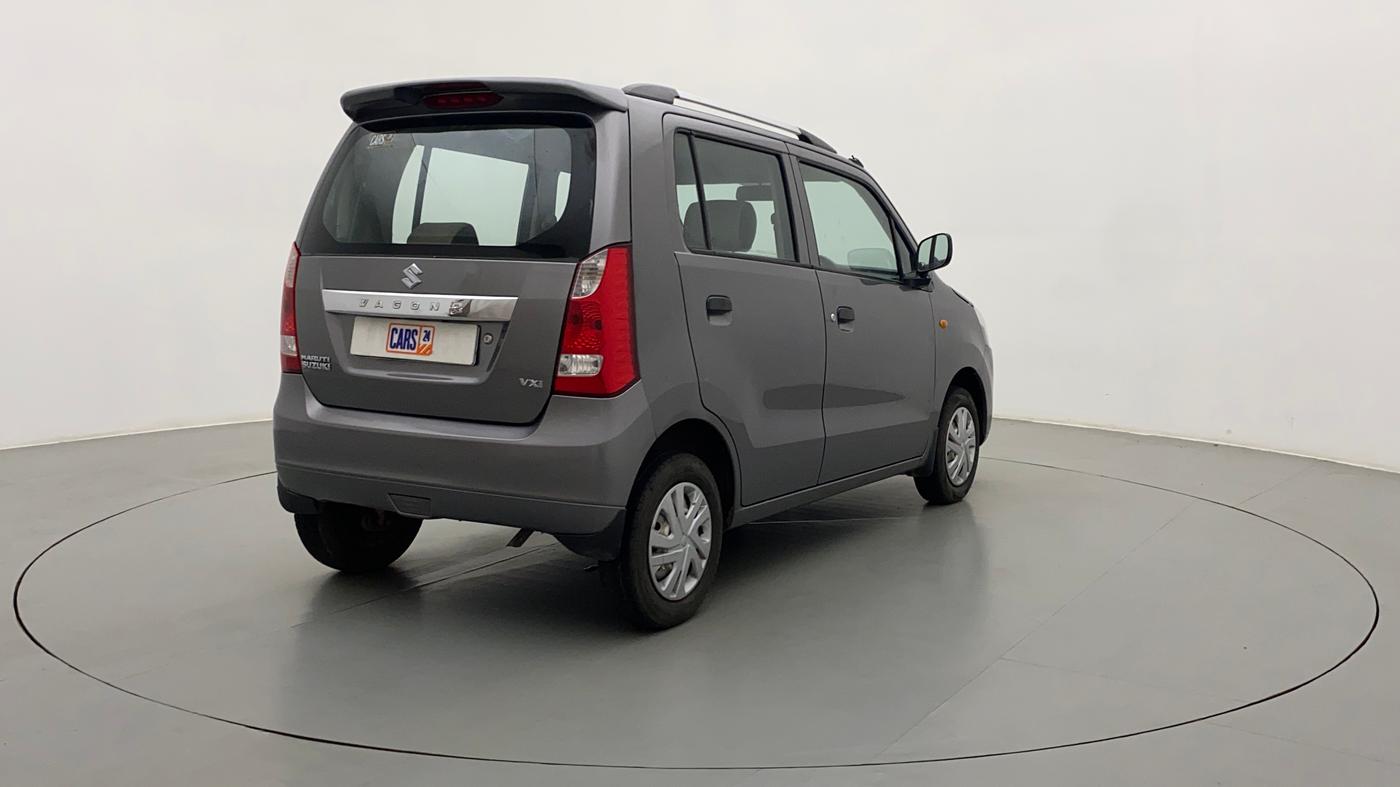 2012 Maruti Wagon R 1.0 LXI, Petrol, Manual, 55,590 km, Right Back Diagonal