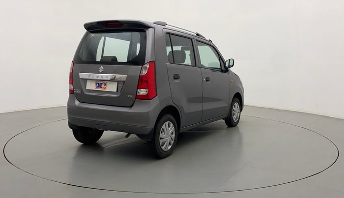 2012 Maruti Wagon R 1.0 LXI, Petrol, Manual, 55,590 km, Right Back Diagonal