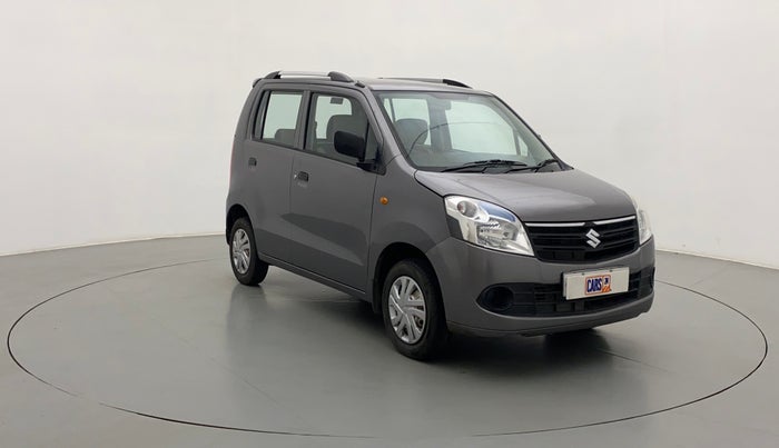 2012 Maruti Wagon R 1.0 LXI, Petrol, Manual, 55,590 km, Right Front Diagonal