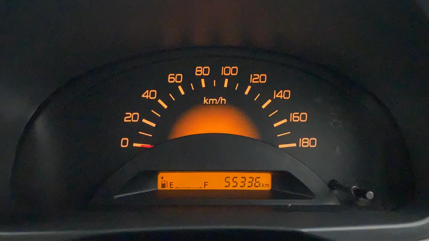 2012 Maruti Wagon R 1.0 LXI, Petrol, Manual, 55,590 km, Odometer Image