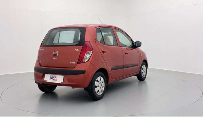 2010 Hyundai i10 MAGNA 1.2, Petrol, Manual, 24,013 km, Right Back Diagonal (45- Degree) View