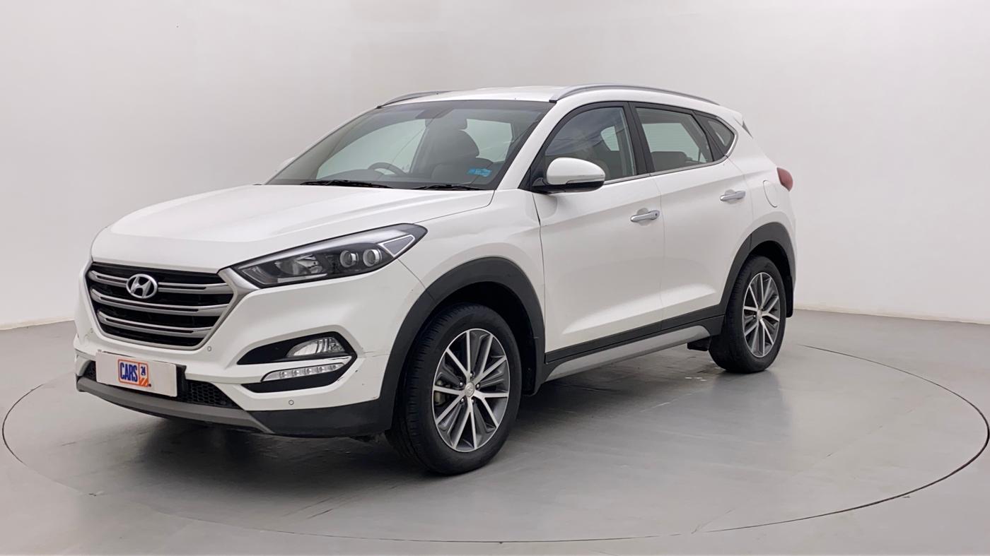 2018 Hyundai Tucson GLS 4WD AT DIESEL, Diesel, Automatic, 25,995 km, Left Front Diagonal