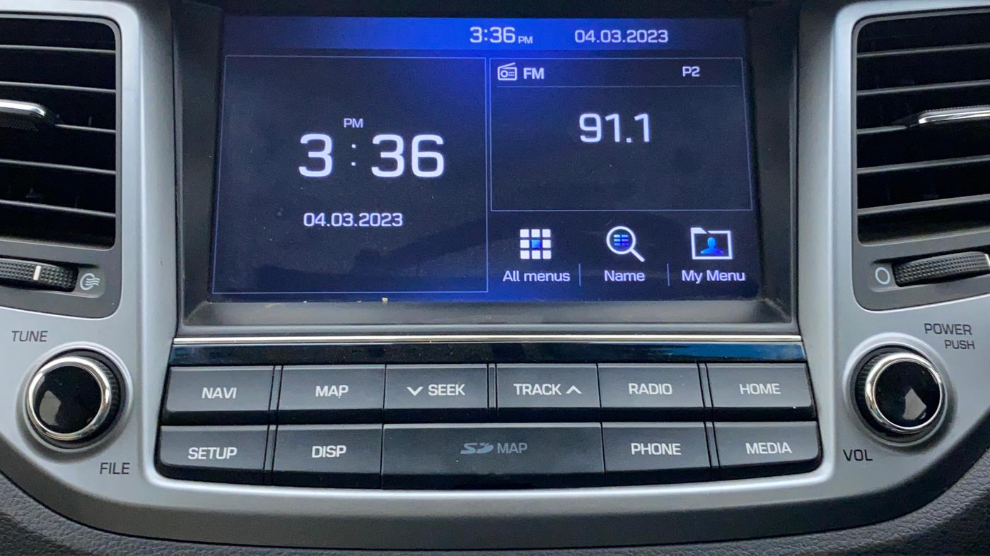 2018 Hyundai Tucson GLS 4WD AT DIESEL, Diesel, Automatic, 25,995 km, Infotainment System