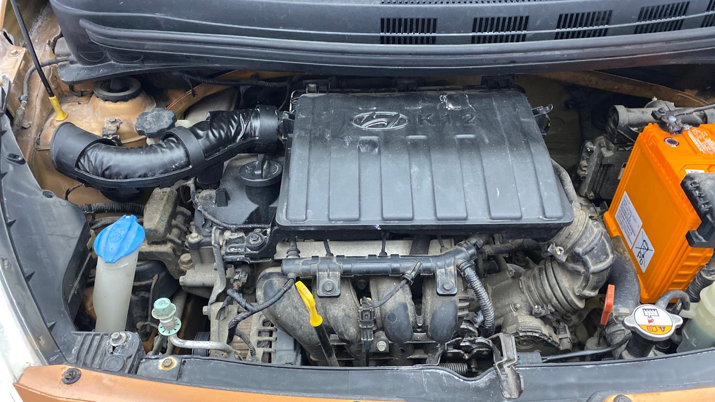 2014 Hyundai Grand i10 ASTA AT 1.2 KAPPA VTVT, Petrol, Automatic, 33,036 km, Engine View - Right